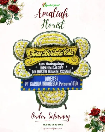 Papan Bunga Duka di Kadujajar